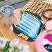 Menstruation Pad Bag with Zipper - Stylish Women's Napkin & Tampon Storage - Kitten Cat Pattern - Perfect for Girls & Women - Buy Online on GoSupps.com