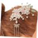 FRCOLOR 2 Pairs antique hairpin headdress flower hair clips hair clips for styling sectioning hair charms wedding hair pearl hair accessories Chinese hair clip alloy Hanfu bride vintage - Buy Online on GoSupps.com