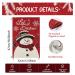 Snowman Garden Flag 30.5x45.7 cm | Double-Sided Christmas Outdoor Decoration | Let It Snow Winter Farmhouse Flag - Buy Online on GoSupps.com