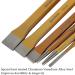 LIVTE 6Pcs Cold Chisel Set  Durable Steel Flat Chisel-Flat Chisel  Cone Chisel  Center Chisel  Cylindrical Chisel with Canvas Bag  Heavy Duty Chisels Set for Brickwork  Concrete  Metal  Stone etc - Buy Online on GoSupps.com