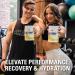 EHP Labs Beyond BCAA Powder Amino Acids Supplement for Muscle Recovery - 8g of Sugar Free BCAAs Amino Acids Post Workout Recovery Powder & 10g of EAA Amino Acids Powder - 60 Servings (Lemon Sherbet) - Buy Online on GoSupps.com