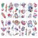 Konsait Cartoon Temporary Tattoos for Girls - 56pcs Waterproof Fake Stickers with Flamingo, Flower, Butterfly, and More - Ideal for Kids' Birthday Party Favors and Gift Bag Fillers - Buy Online on GoSupps.com