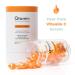 Qtamin Vitamin C Face Serum Capsules - Moisturizing & Anti-Aging Formula (30 Count) - 1oz Bottle - Buy Online on GoSupps.com