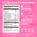 Magnesium Glycinate Gummies 21 in 1 2200MG Magnesium Complex with Glycinate Malate & Vitamin B12 High Absorption&Advanced Supplement Third-Party Tested 120 Gummies - Buy Online on GoSupps.com