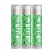 Delight Naturals Mint Chip Ice Cream Lip Balm - Set of Three