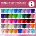 JEWHITENY 43PCS Gel Nail Polish Kit with 120W LED Nail Lamp - 40 Colors Manicure Tools Set - All-In-One Nail Gel Kit - Buy Online on GoSupps.com