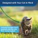 PetSafe Come with Me Kitty Harness & Bungee Leash for Cats - Large Electric Lime/Green | Comfortable & Secure Cat Walking Solution - Buy Online on GoSupps.com