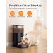 Meowant Automatic Cat Feeder with Desiccant Bag | Timed, Programmable, Portion Control, 4 Meals | Stainless-Steel Bowl, 6L Capacity | Dual Power Supply - Buy Online on GoSupps.com