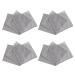Pack of 12 Double Sided Steel Wire Dish Cloths Steel Wire Dishwashing Cloth for Effective Cleansing Gentle Wiping Kitchen Tool Double Layer