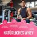 Natureletics Raspberry 1kg Natural Premium Whey Protein - Sugar-Free High BCAA 22.6% Made in Germany - Buy Online on GoSupps.com