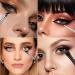 Xumann 6pc Angled Eyebrow & Eyeliner Brush Set - Buy Online on GoSupps.com