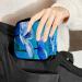 GIAPB Period Bag Sanitary Napkin Storage Pad Holder Blue Flower Pattern Makeup Pouch - Color2015 - Buy Online on GoSupps.com