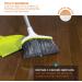 Casabella Basics 2-Piece Angled Broom and Dustpan Set - Silver/Green | Cleaning Set - Buy Online on GoSupps.com