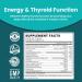 Thyroid Pro: Ultra Premium Thyroid Support Supplement | 15-in-1 Complex with Ashwagandha, Ginseng, L-Tyrosine & Zinc | 60 Vegan Capsules - Buy Online on GoSupps.com