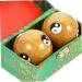 Clispeed 4-Piece Massage Globe Set | Stress Relief Metal Massage Balls for Adults | Handheld Massage Tool - Buy Online on GoSupps.com