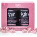 tgin Wild Growth Vitamins Hair Skin + Nails Gummies Duo Box - 120 Count | Repair, Restore, Hair Growth - Buy Online on GoSupps.com
