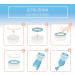 Buy Baby Lama 12 Refilling Films for Tommee Tippee Twist & Click | Odorless Simplee Sangenic Tec Refill (12 Pack) - International Shipping Available - Buy Online on GoSupps.com