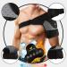 Sport Shoulder Bandage with Cooling Gel Pads - Neoprene Adjustable Rotator Cuff Support for Men & Women | L/XL Black - Buy Online on GoSupps.com