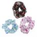 Zac's Alter Ego Set of 3 Assorted Floral Print Chiffon Scrunchies