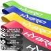 Premium Skin Friendly Hybrid Resistance Bands Set | 5 Strength Levels for Pilates, Physio Therapy & Stretching | Home Gym Workout Bands for Men and Women | Includes FREE Guide and Bag - Buy Online on GoSupps.com