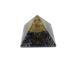 Amethyst Pyramid Chakra Healing Crystal Stone Orgone Pyramid Healing Stone Pyramid EMF Protection Positive Energy Generator Orgonite Meditation Spiritual Balance Stones 65-70 mm with Velvet Phouch