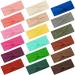 FEQO 18 Pieces Hairband Elastic Women's Headbands Wide Knotted Headband Head Band Turban Elastic Hair Accessories Knot Headbands for Yoga Sports Fitness 18 Colors Elegant Color