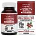 CranEaze: Cranberry Juice Extract Plus D-Mannose  36 mg PAC, 100% Soluble PAC - Supports Urinary Tract Health  Most Effective Cranberry Pills for Women, UTI Cranberry Supplement - 60 Capsules