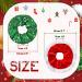 4 Pieces Large Size Christmas Hair Scrunchies Cute Elastics Scrunchies Glittery Sequin Green Silver Hair Bands Red Fabric Hair Accessories with White Fur for Hair Decoration - Buy Online on GoSupps.com