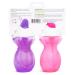 Munchkin Click Lock Flip Straw Toddler Cup 9oz 2 Pack - Pink/Purple - Buy Online on GoSupps.com