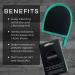Dermasuri Beard and Body Scrub Mitt - Deep Exfoliation Skincare Kit for Bearded Men - Cleanse Skin, Brush Away Ingrown Hair - Shaving & Grooming Essentials - Buy Online on GoSupps.com