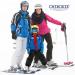 Cherokee Kids Snow Bib Insulated Ski Pants Overalls (4-18) Black 7 - Boys and Girls - Buy Online on GoSupps.com