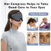 WellSync Heated Eye Mask for Dry Eyes - Smart Therapeutic Warm Compress with Timer Control - 3D Eye Mask for Relief from Chalazion, Blepharitis, and Stye - Ideal for Sleeping, Eye Strain, Migraine, and Puffy Eyes - Buy Online on GoSupps.com
