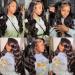 22 Inch Body Wave Lace Front Wig | Transparent Lace | Pre Plucked & 180 Density | Natural Black Human Hair Wig for Black Women - Buy Online on GoSupps.com