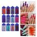 Buy Nude Pink Matte Fake Coffin Press-On Nails for Women & Girls - DIY Nail Art Tips Unity Size #11 - Buy Online on GoSupps.com