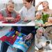 Fidget Blanket for Elderly with Dementia & Alzheimer's - Sensory Memory Loss Toys, Autistic Activities Pad, Anxiety Relief in Blue - Buy Online on GoSupps.com