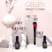 Gellen Dip Powder Nail Kit Starter Set - 6 Nude Skin Tone Colors, Acrylic Dipping System with Base, Top Coat, Activator, and 12 Pcs for French Manicure DIY Salon - Buy Online on GoSupps.com