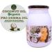 Nativilis Organic Coconut Oil 1L (Cocos Nucifera) - Extra Virgin Raw Cold Pressed Pro Derma Moisturizer Skin Hair Vegan 100% Natural Ethically Sourced Copaiba Properties 1000ml Glass Jar (1L) - Buy Online on GoSupps.com