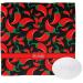 YouCustomizeIt Personalized Chili Peppers Washcloth