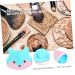 Buy Silicone Makeup Brush Cleaning Pad - 17x15cm Blue | Best Brush Scrubber Mat for Flawless Makeup Application - Buy Online on GoSupps.com