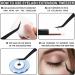 PHLASH TOOLS Eyelash Extension Tweezers Set - Pack of 6 Japanese Stainless Steel Professional Lash Extensions Kit for Precision Application - Black - Buy Online on GoSupps.com