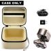 Hard Travel Case for Skull Shaver Pitbull Pro Razor - Beard Trimmer Storage Box with Zipper Mesh Pocket - Men's Gold Pro Mustache Grooming Kit - Beige - Buy Online on GoSupps.com