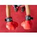 NSG Kids Punching Bag & Boxing Gloves Set - Freestanding & Height Adjustable - Junior Gloves & Hand Pump Included - Ages 3+ - Red/Black - Buy Online on GoSupps.com