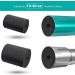 Black Cup Turner Inserts - Elastic Sponge for Tumbler Crafting (8 Pack) - Buy Online on GoSupps.com