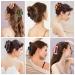 LetsFunny Large Hair Claw Clips - 8 Pack of Nonslip Hair Clips for Thick/Thin Hair - Strong Hold Big Hair Clip Set for Women and Girls - Stylish Fashion Accessories for Birthday/Christmas Gifts - Buy Online on GoSupps.com