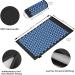 Acupressure Set: Mat & Pillows for Relaxation Pain Relief & Energy Boost Black & Blue - Buy Online on GoSupps.com