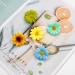 15Pcs Multi-Colored 1.5 Daisy Flower Hair Clips for Women & Girls - Wedding & Beach Hair Accessories - DIY Project Mix Colors - Buy Online on GoSupps.com