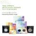 Honeybee Gardens Stylish Refillable Compact for Eye Shadow with Magnetic Closure Original Artwork, 4.5 x 2.5 x 0.5 - Buy Online on GoSupps.com