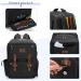 Bafaso Barber Travel Backpack - Black Hair Cutting Tools Bag - Buy Online on GoSupps.com