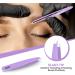 KICHLY Professional Eyebrow Tweezers Set - 4 Multi-Colored Tweezers & Travel Leather Case for Precision Plucking - Buy Online on GoSupps.com