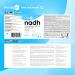 NADH 25mg - 60 Vegan Capsules - Delayed Release DRCAPS for Cell Energy & Metabolism - Made in France - International Shipping Available - Buy Online on GoSupps.com